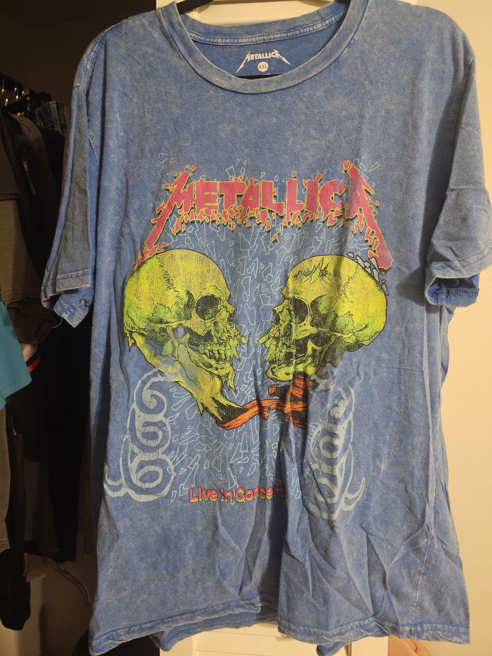 Blue Metallica Tshirt